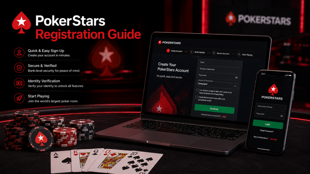 PokerStars 注册流程详解与常见错误指南封面图